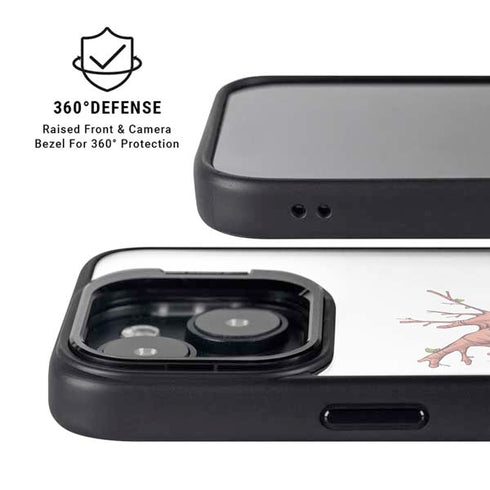 Marvel Rocket Raccoon and Groot Tall Tails iPhone 16 Kickstand Case