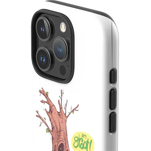 Marvel Rocket Raccoon and Groot Tall Tails iPhone 16 Pro Impact Case