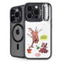 Marvel Rocket Raccoon and Groot Tall Tails iPhone 16 Pro Max Kickstand Case