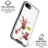 Marvel Rocket Raccoon and Groot Tall Tails iPhone 16e Clear Case