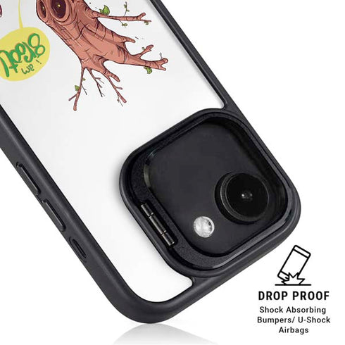 Marvel Rocket Raccoon and Groot Tall Tails iPhone 16e Kickstand Case