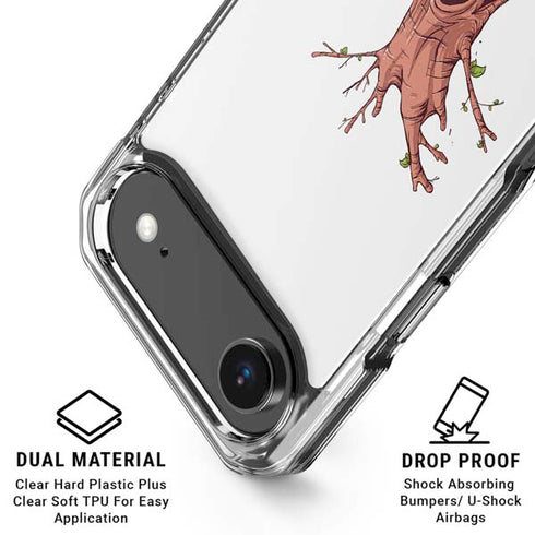 Marvel Rocket Raccoon and Groot Tall Tails iPhone 17 Air Clear Case