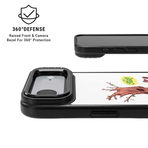 Marvel Rocket Raccoon and Groot Tall Tails iPhone 17 Air Kickstand Case