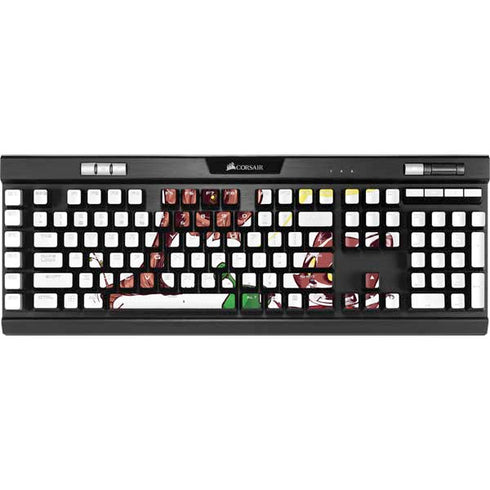 Marvel Rocket Raccoon and Groot Tall Tails K95 RGB PLATINUM Mechanical Gaming Keyboard Skin