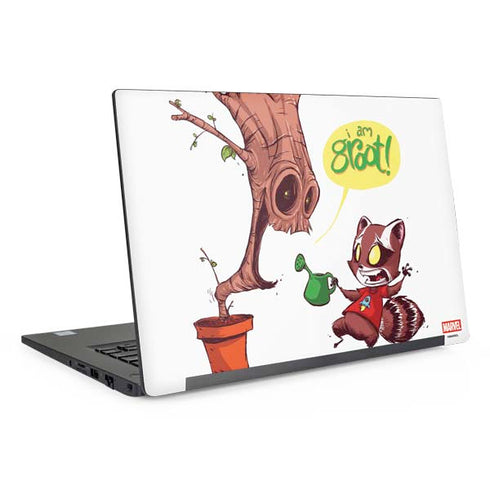 Marvel Rocket Raccoon and Groot Tall Tails Dell Latitude Skin