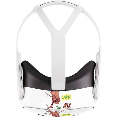 Marvel Rocket Raccoon and Groot Tall Tails Meta Quest 3S Skin