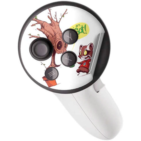 Marvel Rocket Raccoon and Groot Tall Tails Meta Quest 3S Skin