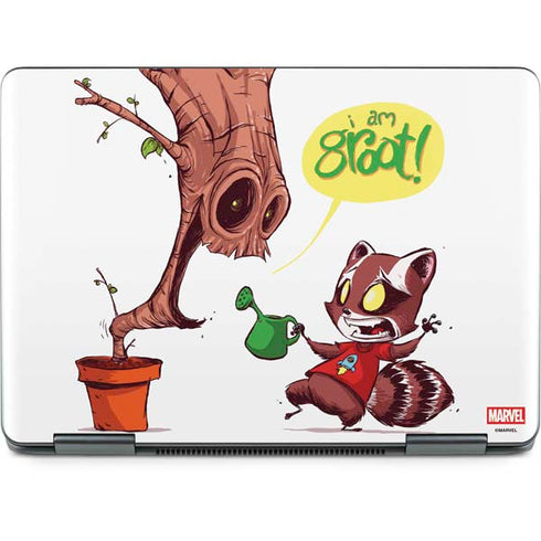 Marvel Rocket Raccoon and Groot Tall Tails Notebook 9 Pro 13in (2017) Skin