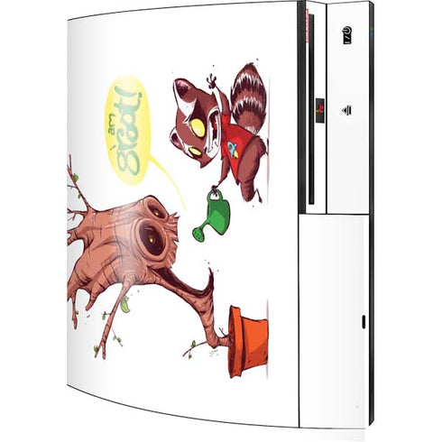 Marvel Rocket Raccoon and Groot Tall Tails Playstation 3 & PS3 Skin