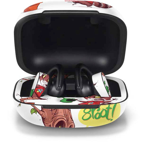 Marvel Rocket Raccoon and Groot Tall Tails PowerBeats Pro Skin