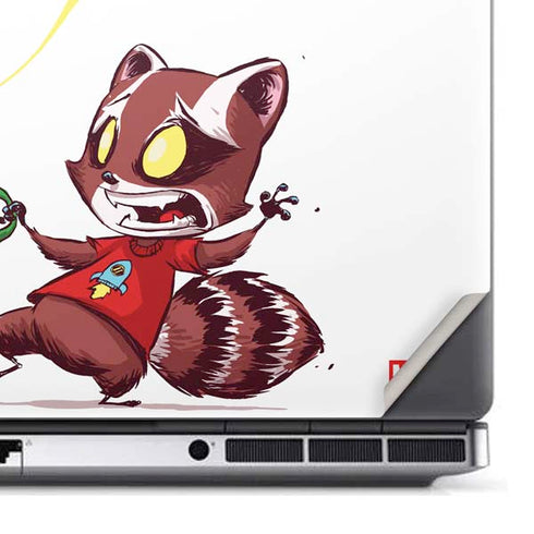 Marvel Rocket Raccoon and Groot Tall Tails Dell Precision Skin