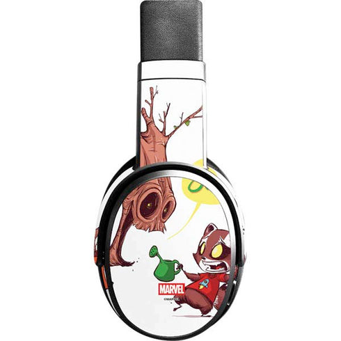 Marvel Rocket Raccoon and Groot Tall Tails Skullcandy Crusher Wireless Skin