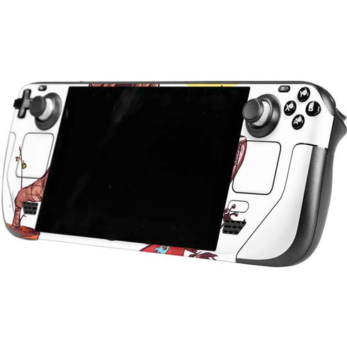 Marvel Rocket Raccoon and Groot Tall Tails Steam Deck Handheld Gaming Computer OLED Skin