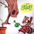 Marvel Rocket Raccoon and Groot Tall Tails Surface Book 2 15in Skin