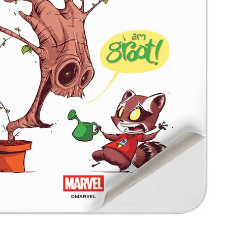 Marvel Rocket Raccoon and Groot Tall Tails Surface Duo Skin