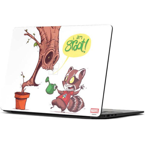 Marvel Rocket Raccoon and Groot Tall Tails Surface Laptop 7 13.8in Skin