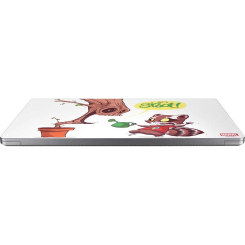 Marvel Rocket Raccoon and Groot Tall Tails Universal Laptop 13in (10.6 x 7.6in) Skin