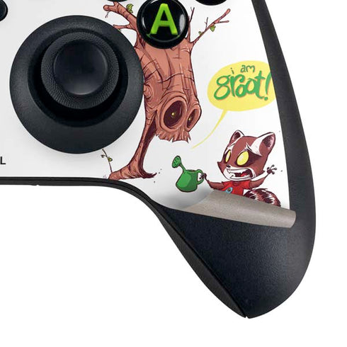 Marvel Rocket Raccoon and Groot Tall Tails XBox Series X Digital Edition Bundle Skin