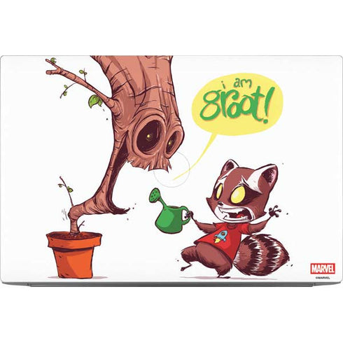 Marvel Rocket Raccoon and Groot Tall Tails Dell XPS Skin