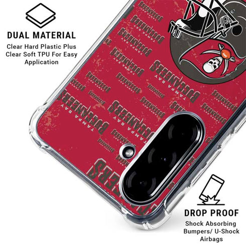 NFL Tampa Bay Buccaneers - Blast Galaxy A36 5G Clear Case