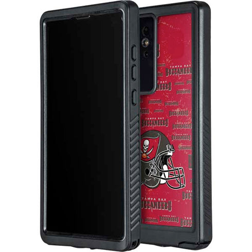NFL Tampa Bay Buccaneers - Blast Galaxy S24 Ultra Waterproof Case