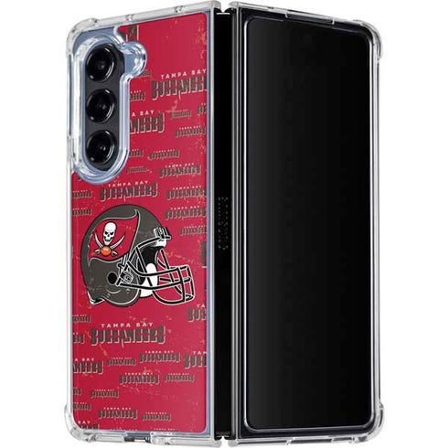 NFL Tampa Bay Buccaneers - Blast Galaxy Z Fold5 5G Clear Case