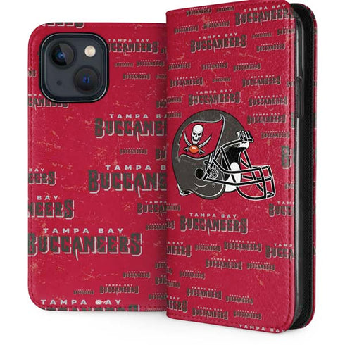 NFL Tampa Bay Buccaneers - Blast iPhone 15 Plus Folio Case