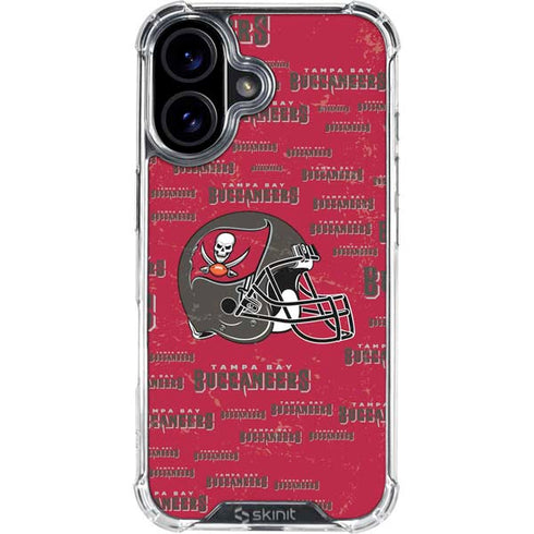 NFL Tampa Bay Buccaneers - Blast iPhone 16 Clear Case