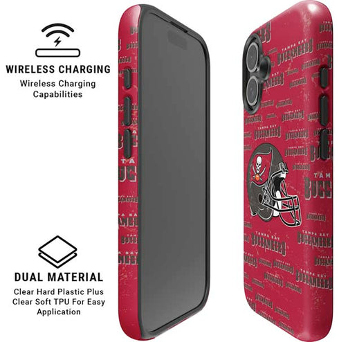 NFL Tampa Bay Buccaneers - Blast iPhone 16 Magsafe Impact Case