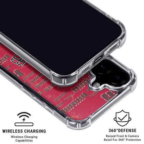NFL Tampa Bay Buccaneers - Blast iPhone 16 Plus Clear Case