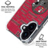 NFL Tampa Bay Buccaneers - Blast iPhone 16 Plus Clear Case