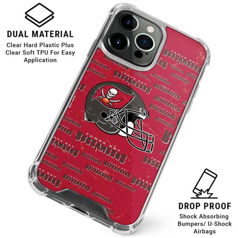 NFL Tampa Bay Buccaneers - Blast iPhone 16 Pro Clear Case