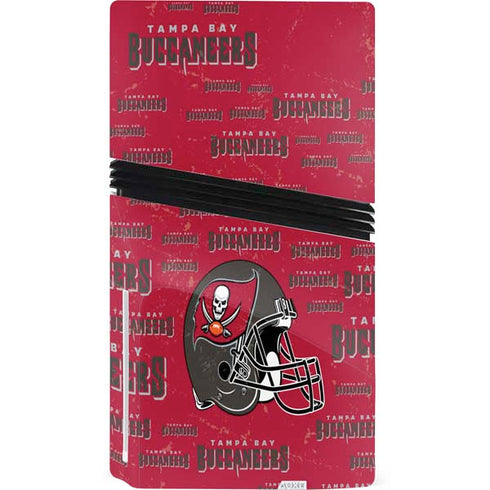 NFL Tampa Bay Buccaneers - Blast PS5 Pro Disk Console Skin