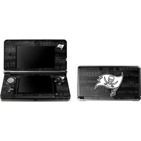 NFL Tampa Bay Buccaneers Black & White Nintendo Skins