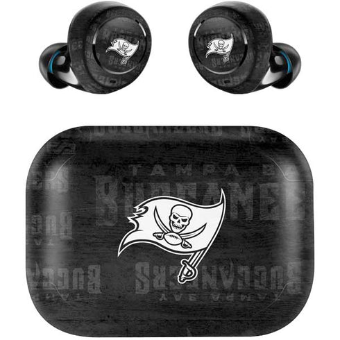 NFL Tampa Bay Buccaneers Black & White Amazon Echo Buds Skin