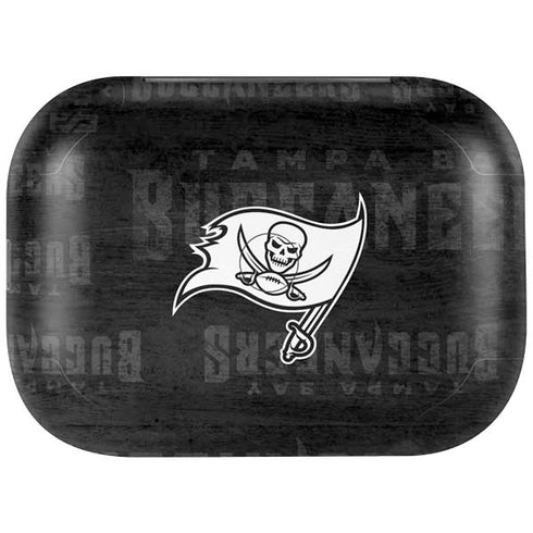 NFL Tampa Bay Buccaneers Black & White Amazon Echo Buds Skin