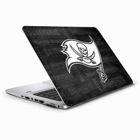 NFL Tampa Bay Buccaneers Black & White HP Elitebook Skin
