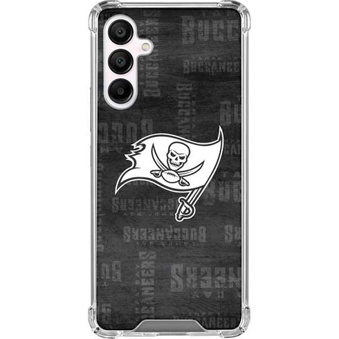 NFL Tampa Bay Buccaneers Black & White Galaxy A16 5G Clear Case