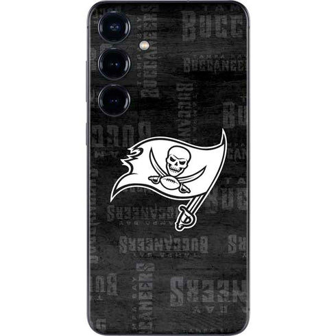 NFL Tampa Bay Buccaneers Black & White Galaxy A16 5G Skin