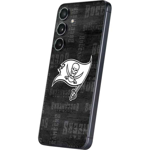 NFL Tampa Bay Buccaneers Black & White Galaxy A16 5G Skin
