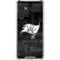 NFL Tampa Bay Buccaneers Black & White Galaxy A17 Clear Case