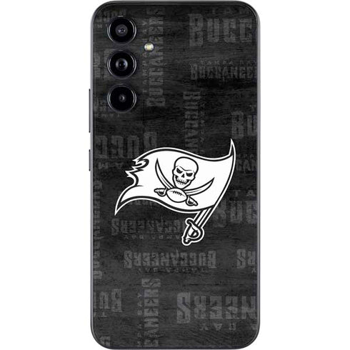 NFL Tampa Bay Buccaneers Black & White Galaxy A54 5G Skin