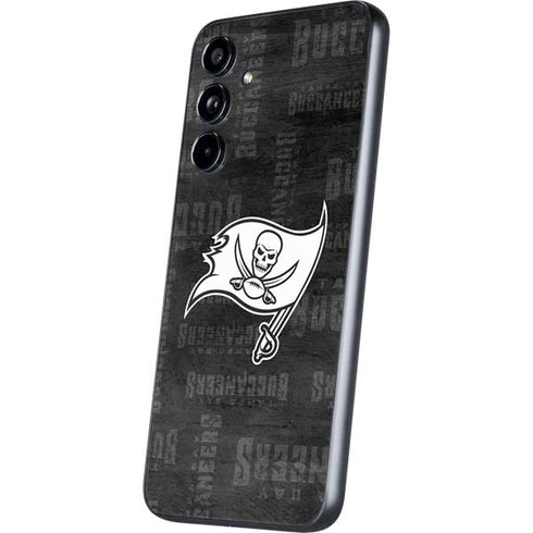 NFL Tampa Bay Buccaneers Black & White Galaxy A54 5G Skin