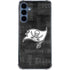 NFL Tampa Bay Buccaneers Black & White Galaxy A55 5G Clear Case