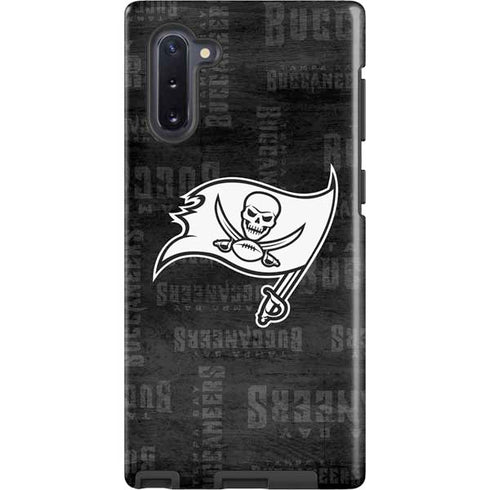 NFL Tampa Bay Buccaneers Black & White Galaxy Cases