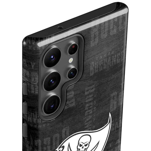 NFL Tampa Bay Buccaneers Black & White Galaxy S23 Ultra Pro Case