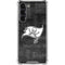 NFL Tampa Bay Buccaneers Black & White Galaxy S24 FE Clear Case
