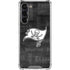 NFL Tampa Bay Buccaneers Black & White Galaxy S24 FE Clear Case