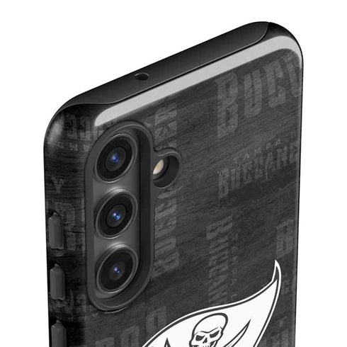 NFL Tampa Bay Buccaneers Black & White Galaxy S25 Impact Case