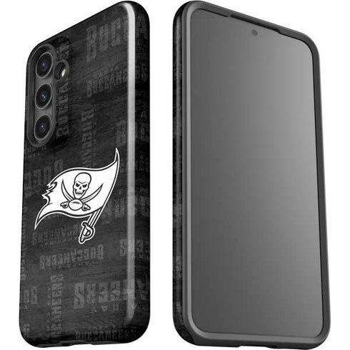 NFL Tampa Bay Buccaneers Black & White Galaxy S25 Impact Case